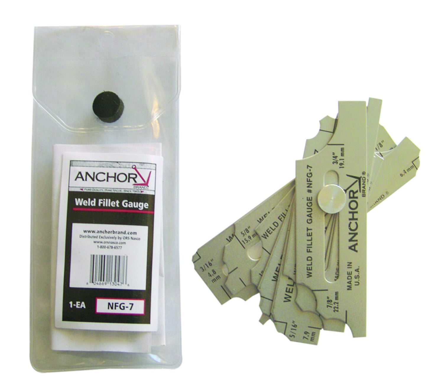 BEST Anchor NFG-7 Weld Fillet Gauge Set