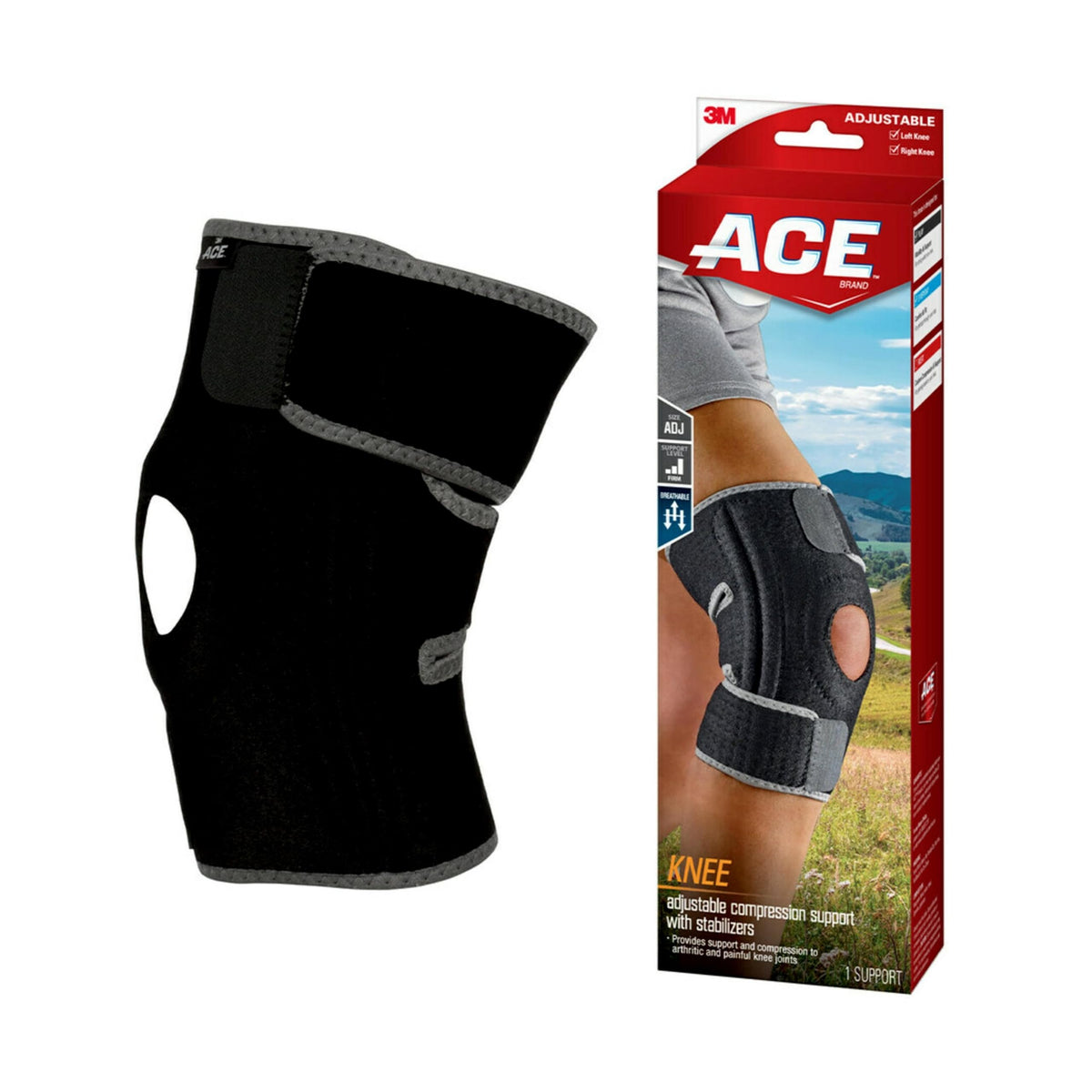 3M ACE Knee Support with Stab