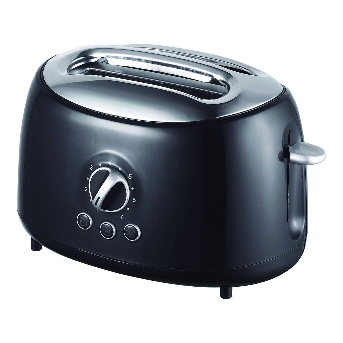 Brentwood TS-270BK 2-Slice Retro Toaster Black