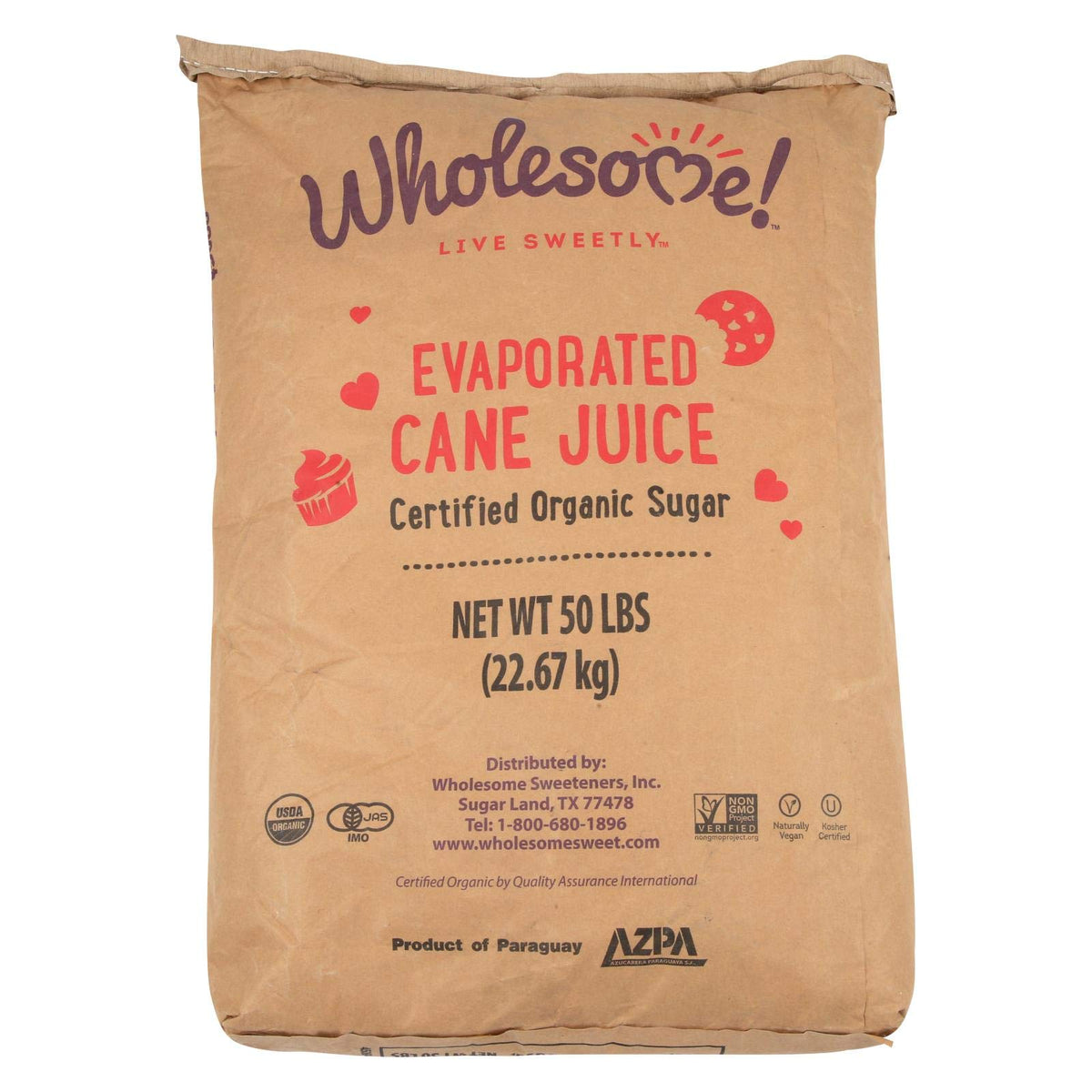 Wholesome Organic Cane Sugar (
