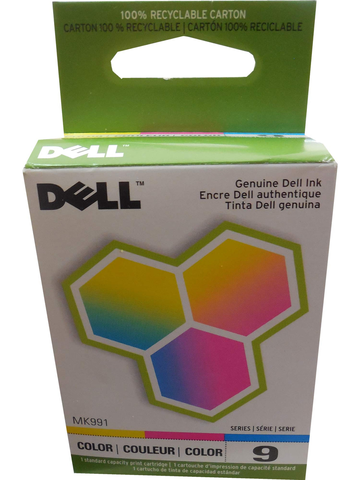 Dell MK993, 310-8387, 330-0972 (Series 9) Color High Capacity OEM Genuine Ink