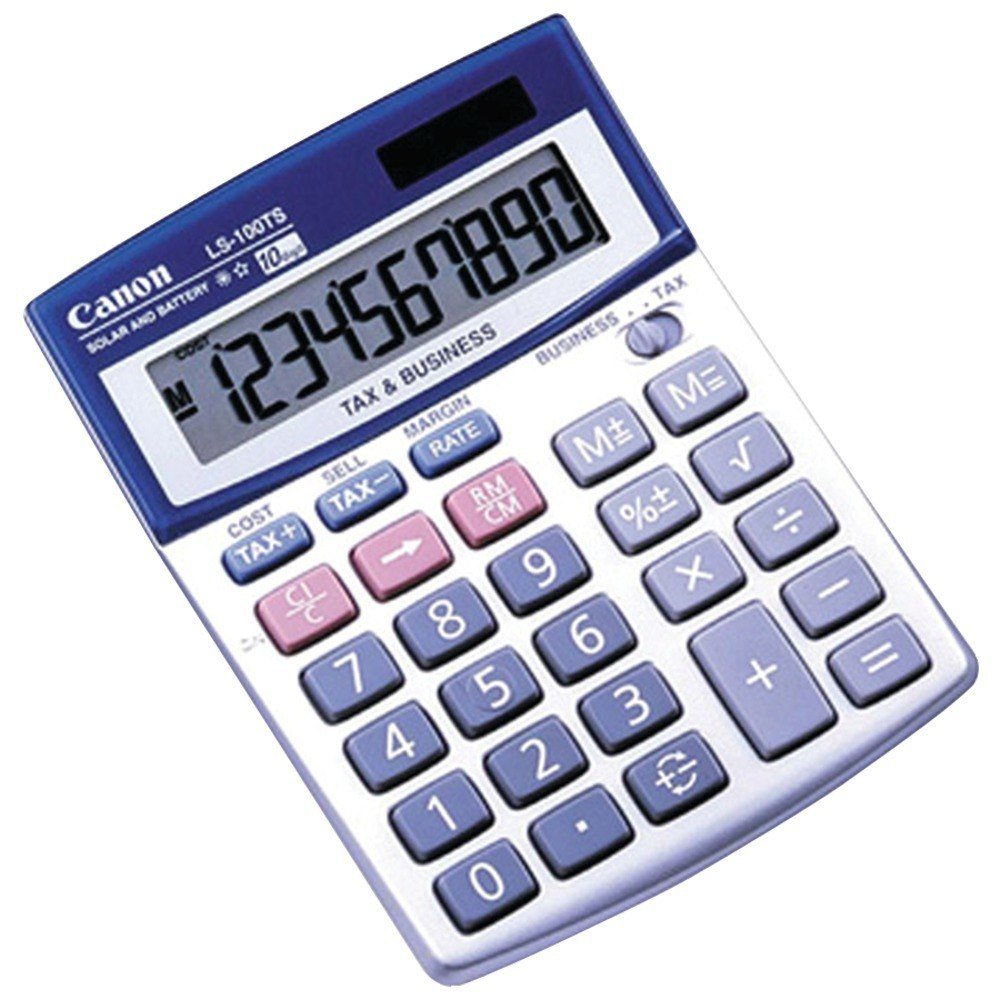 Canon LS-100TS Calculator
