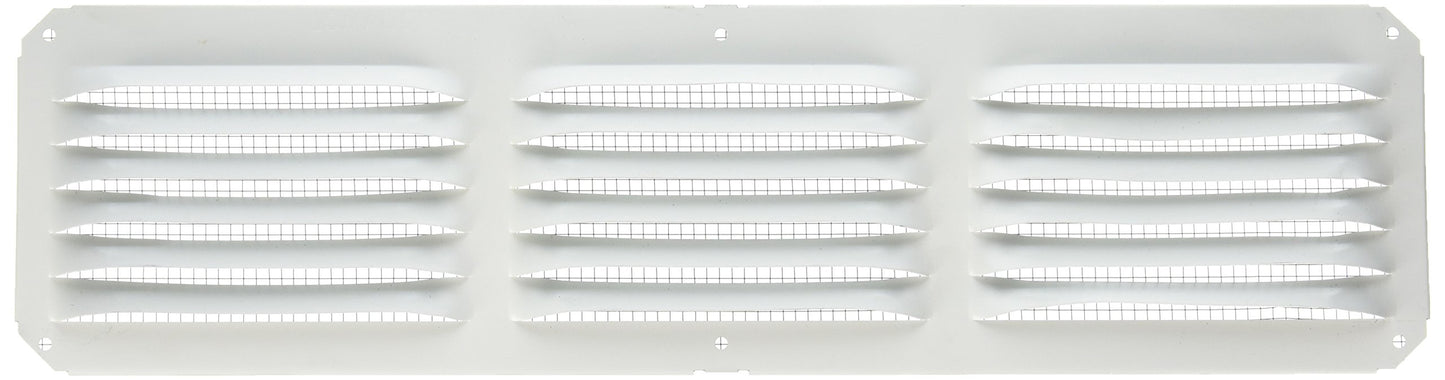 LOMANCO CORNICE VENT 4X16IN WH