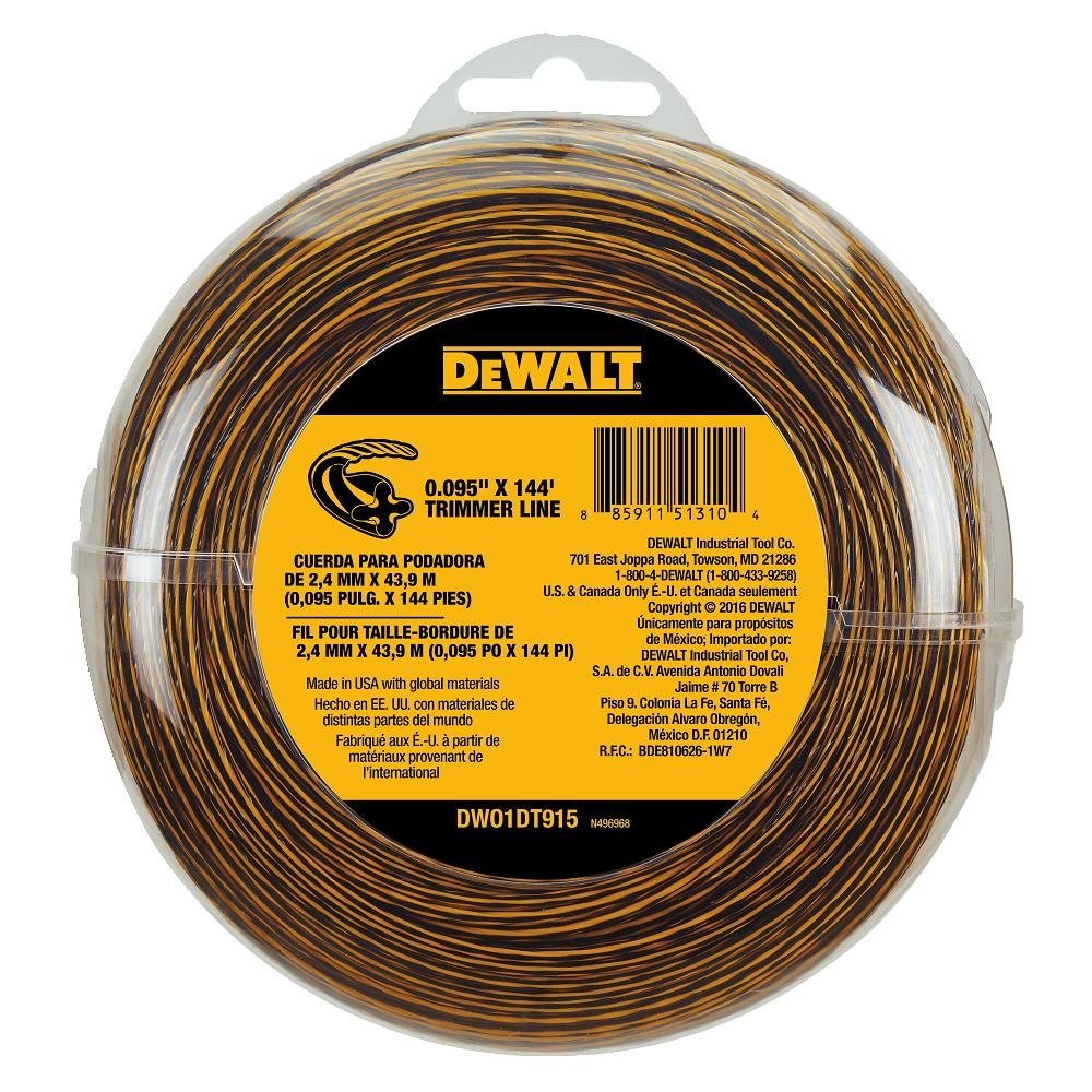 DEWALT Trimmer Line .095in x 144ft DWO1DT915