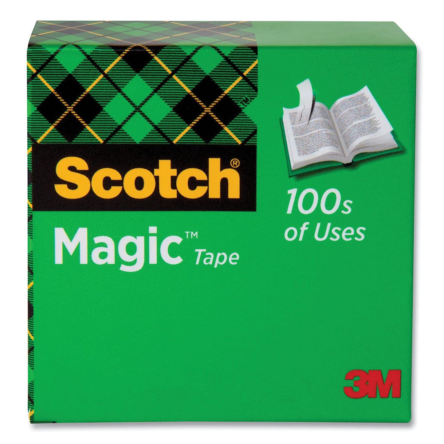 Magic Tape Refill, 1" x 1296", 1" Core, Clear