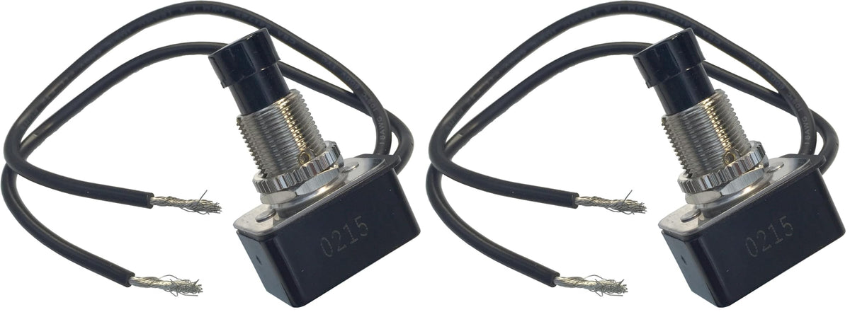 Gardner Bender GSW-21 Push-Button Switch 10A 2-Pack