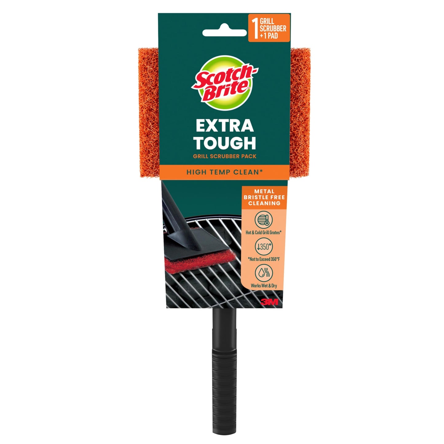 3M Scotch-Brite Grill and Griddle Brush GGB-SIOC
