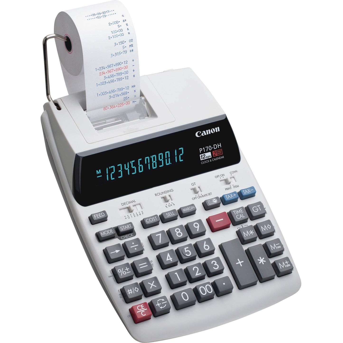 Canon P170-DH-3 Desktop Printing Calculator – 2204C001