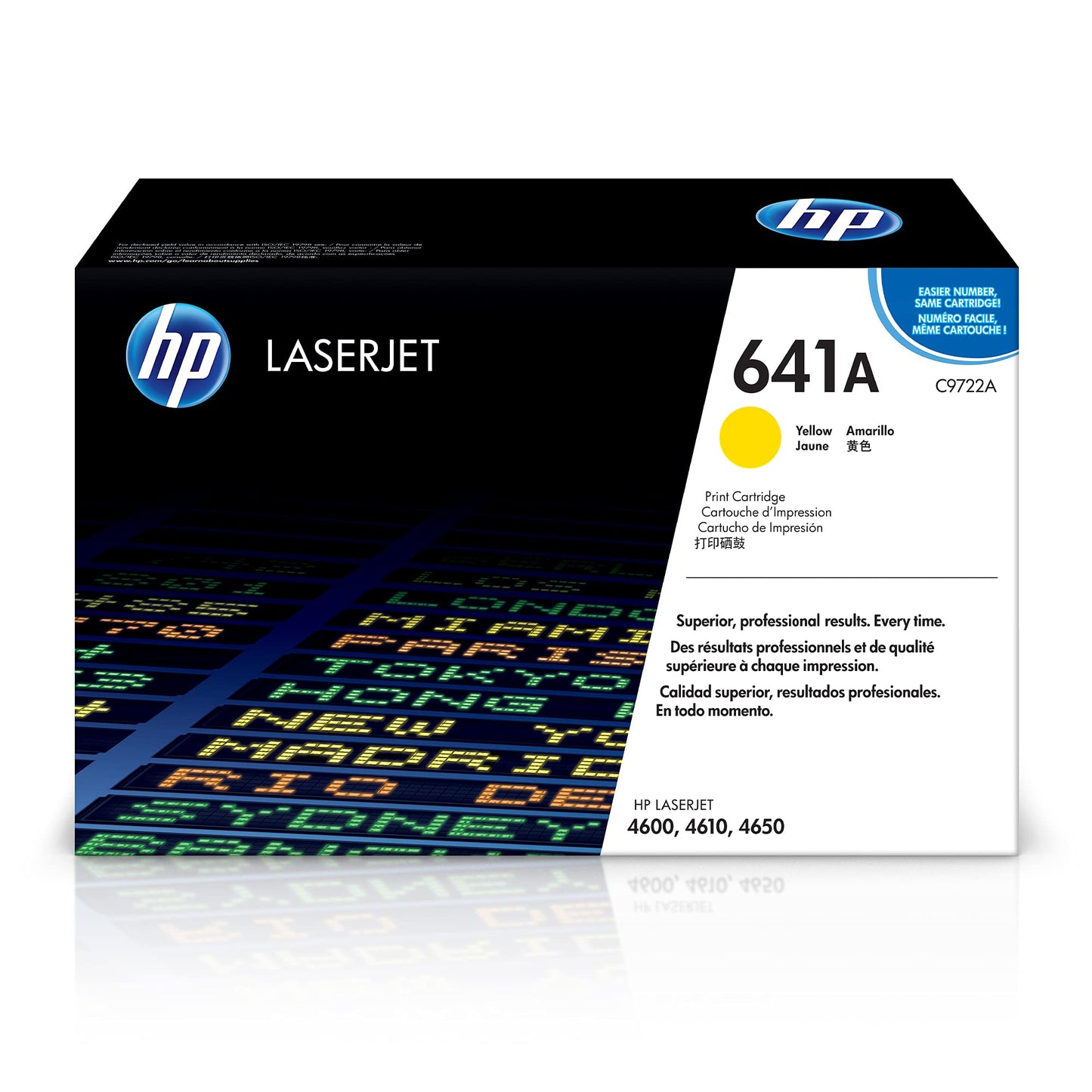 HP 641A Yellow Toner Cartridge C9722A 1pk