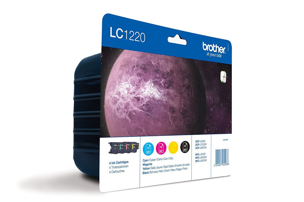 Brother LC-1220VALBPDR Black, Cyan, Magenta, Yellow ink cartridge