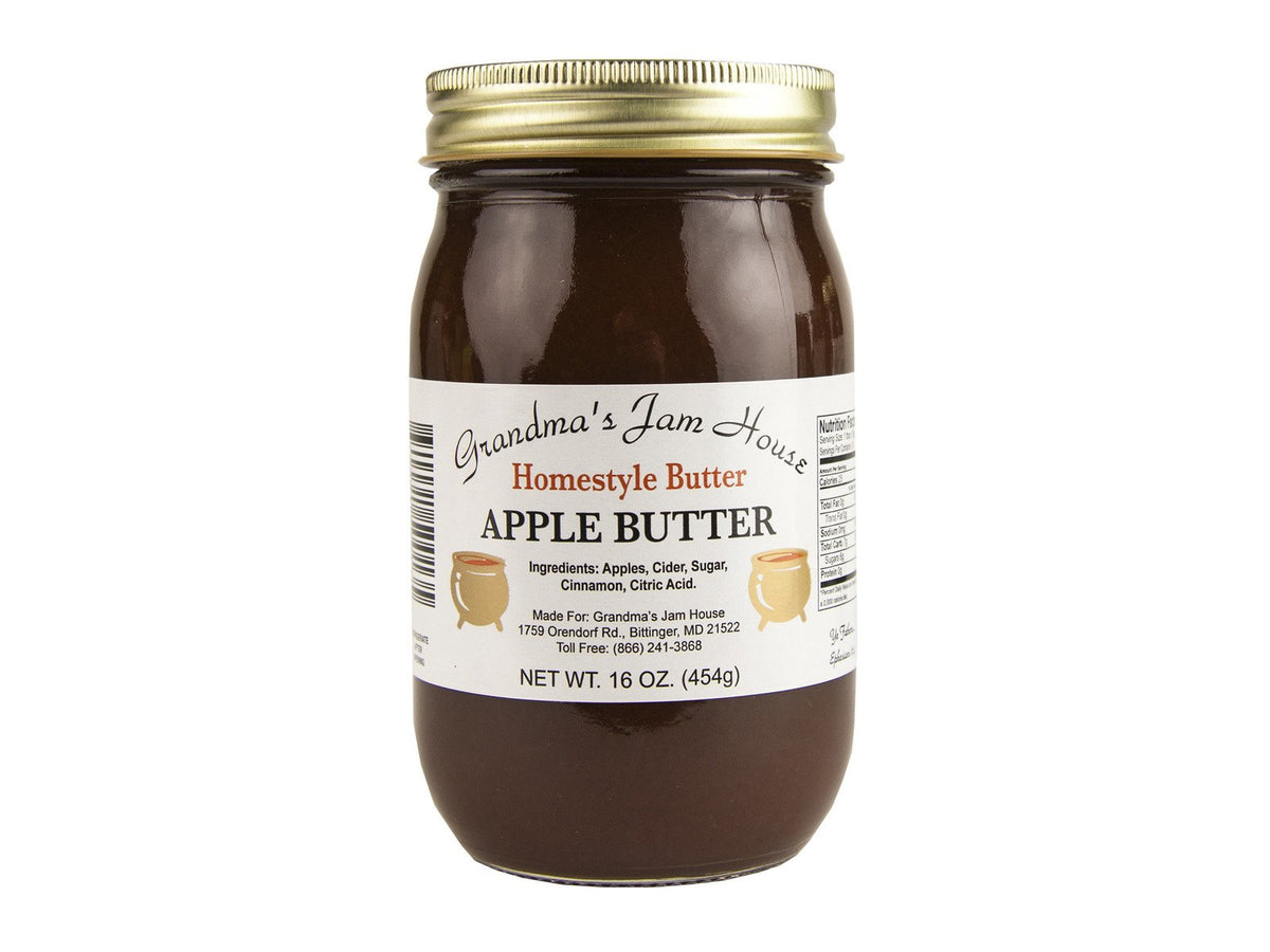 Grandma's Jam House Homestyle Apple Butter 1 Pint