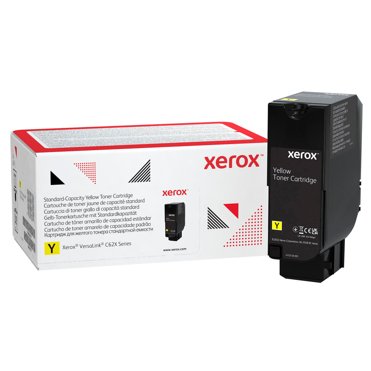 Xerox C620/C625 Yellow Standard Toner
