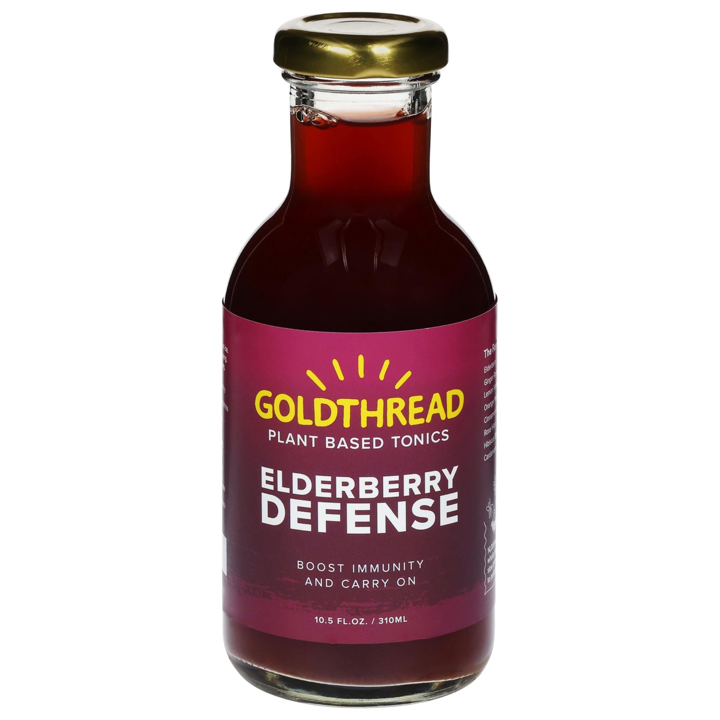 Goldthread Elderberry Defense Tonic 10.5 fl oz
