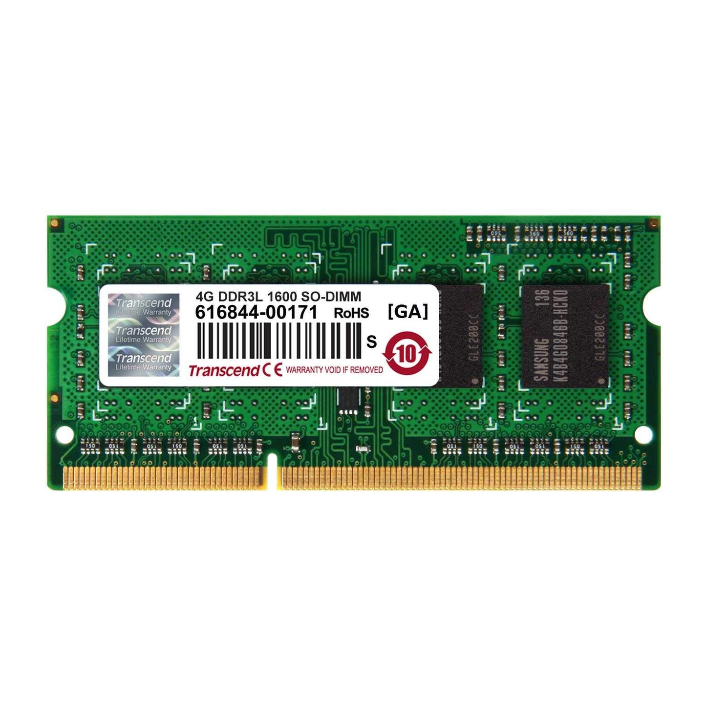 Transcend 4GB DDR3L 1600 SO-DIMM 1Rx8