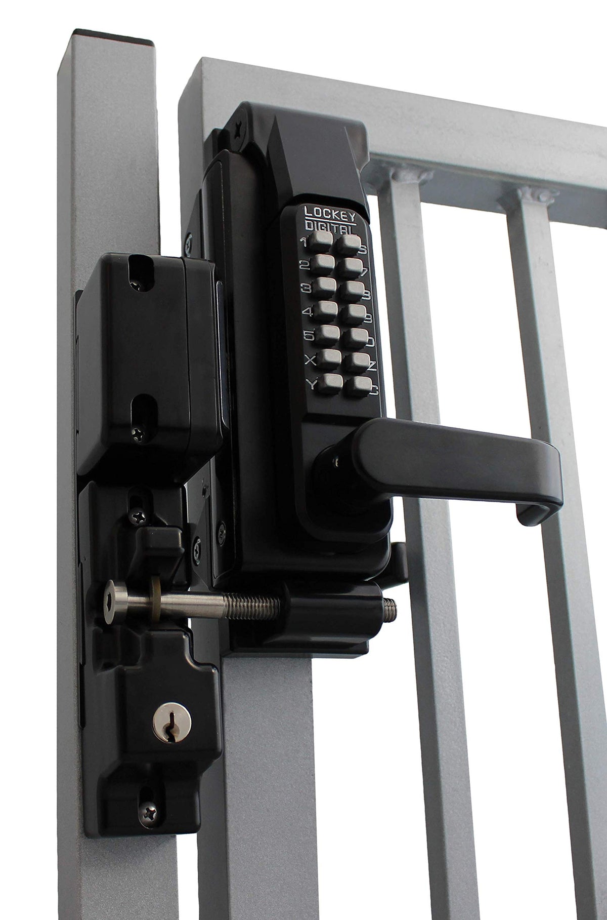Lockey USA Sumo GL2 Jet Black Gate Lock GL2JBMG