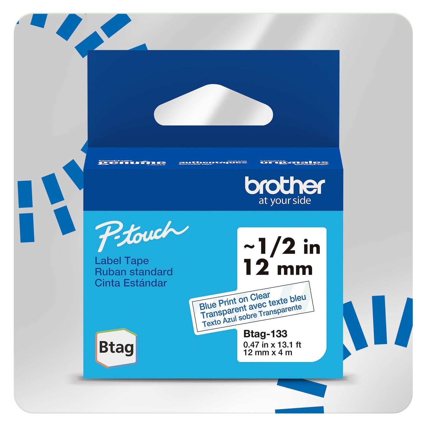 Brother BTAG133 Genuine Label