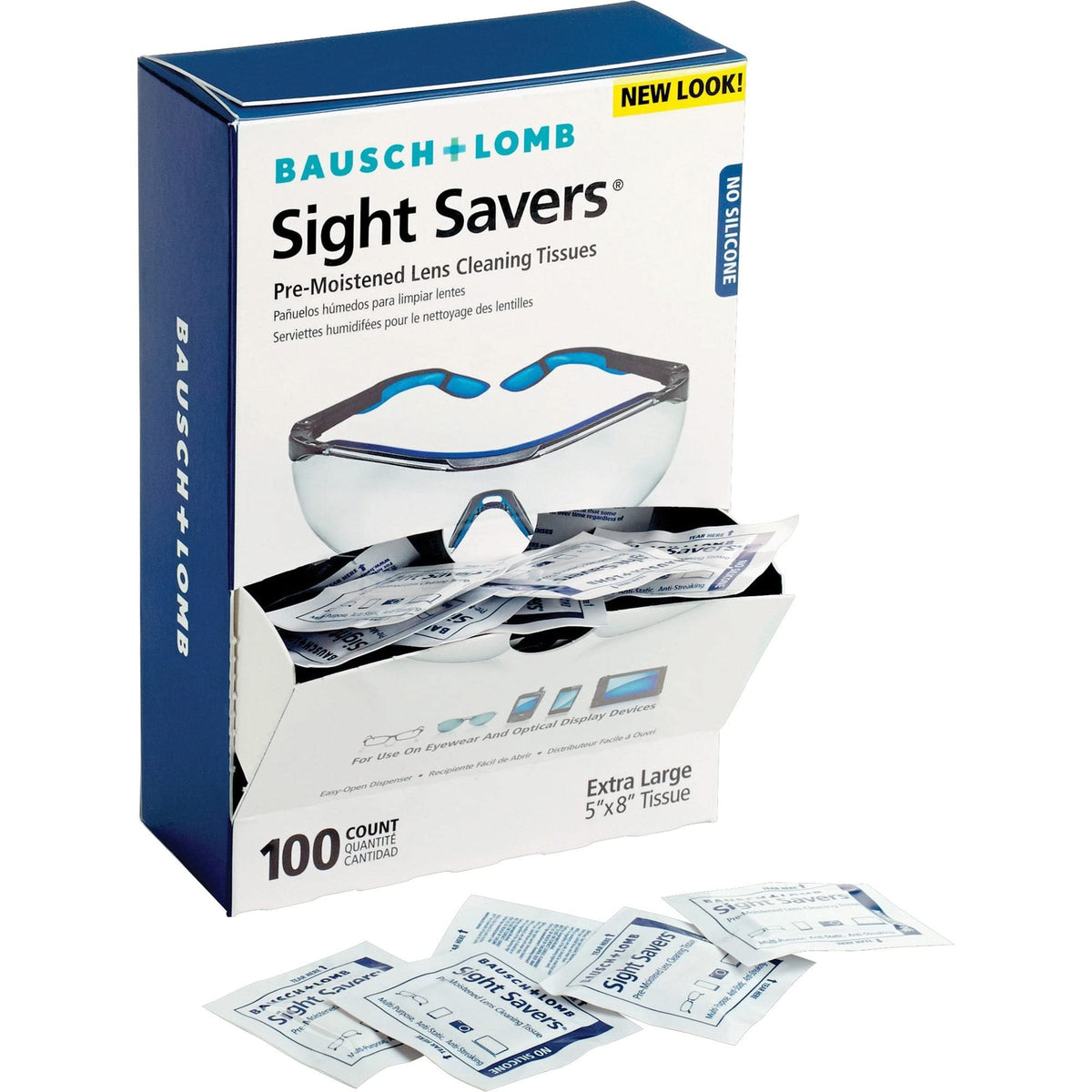 BAUSCH TISSUES;EYEGLASS;PRE-MO