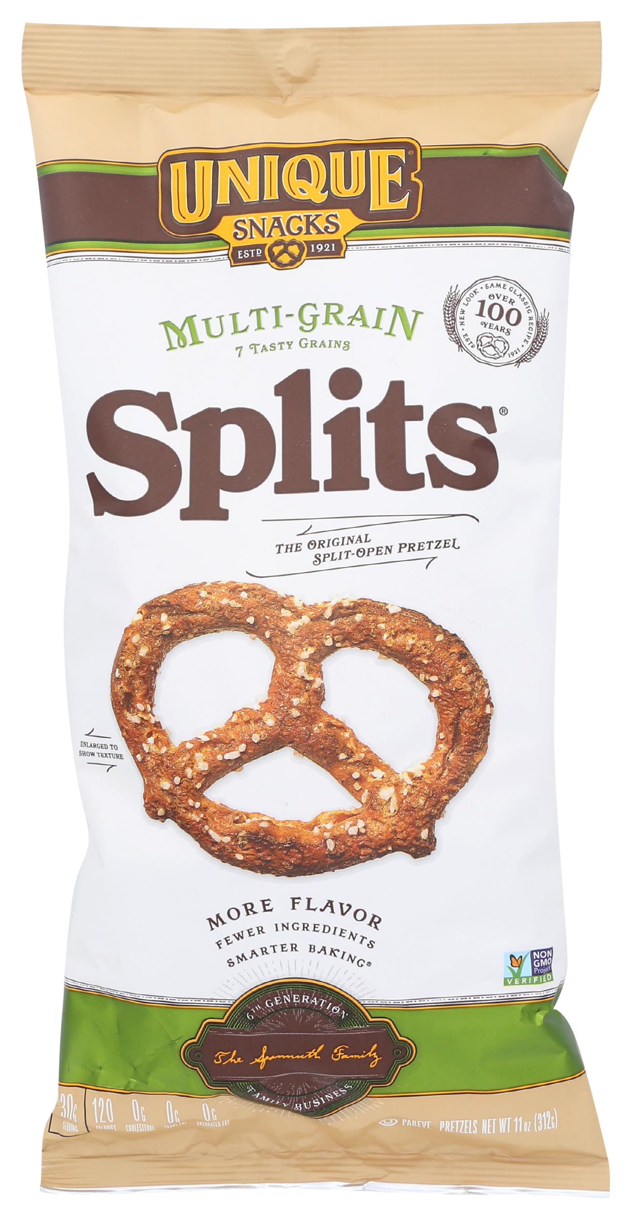 Unique Multigrain Pretzel Spli