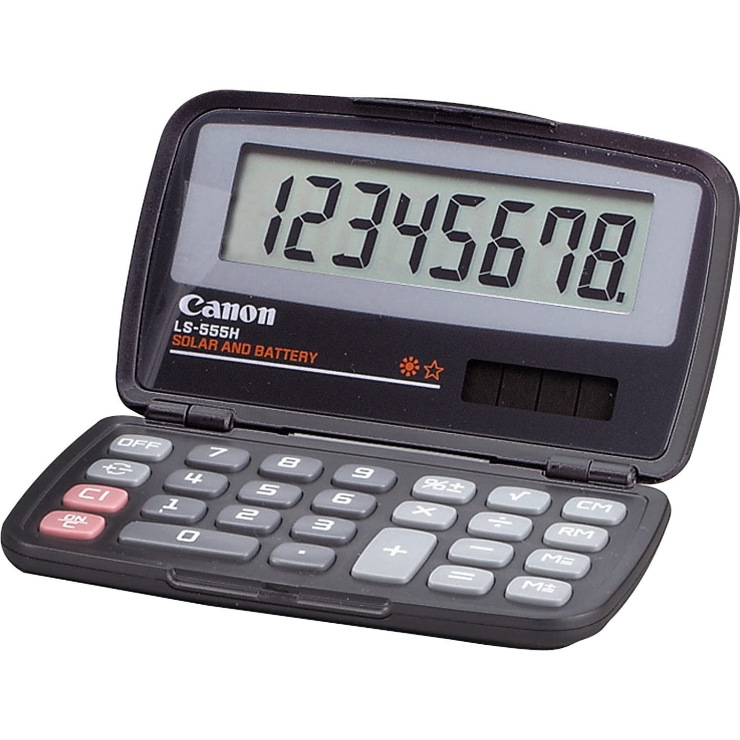 Canon LS-555H 8-Digit Wallet Calculator