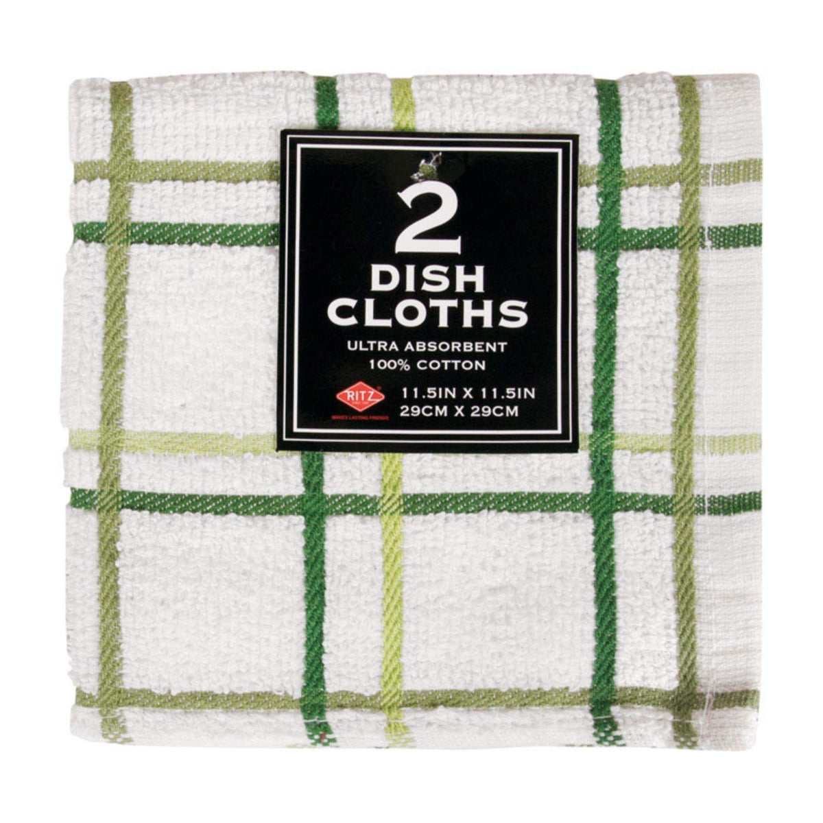 RITZ DISH CLOTH CACTUS 2PK