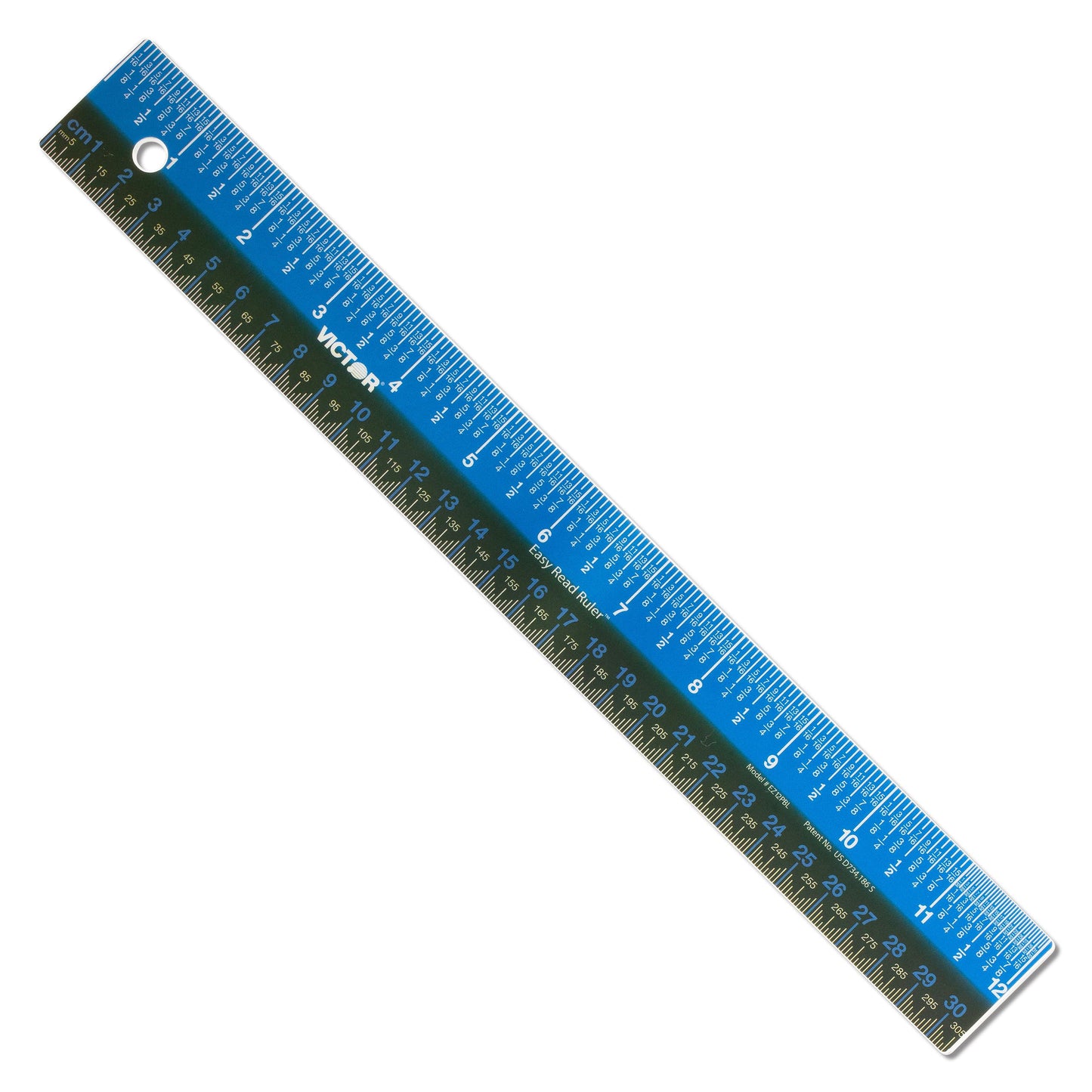 Victor EZ12PBL Easy Read 12 Inch Ruler