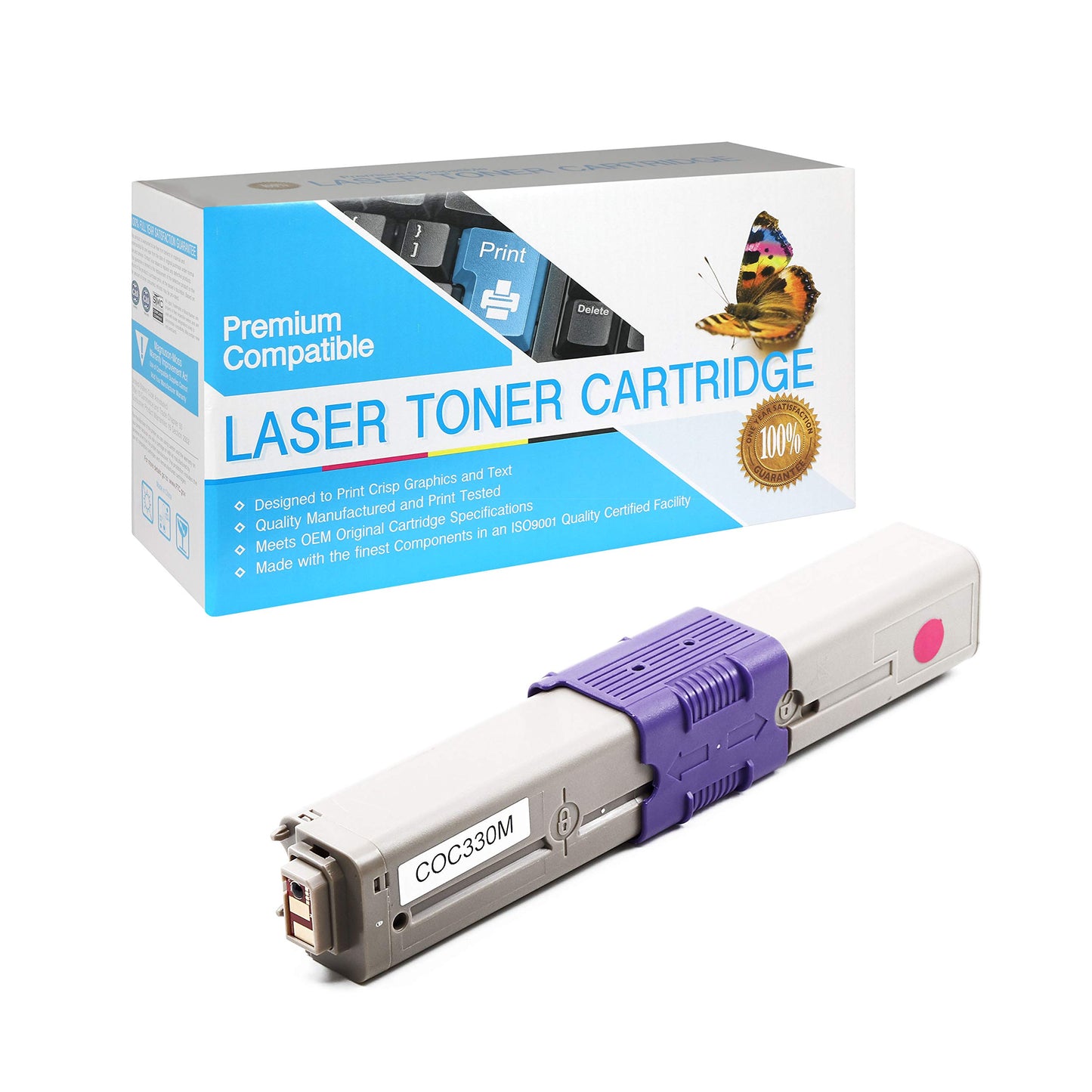 SuppliesOutlet Toner for Okidata C17 44469702 Magenta 1-Pack