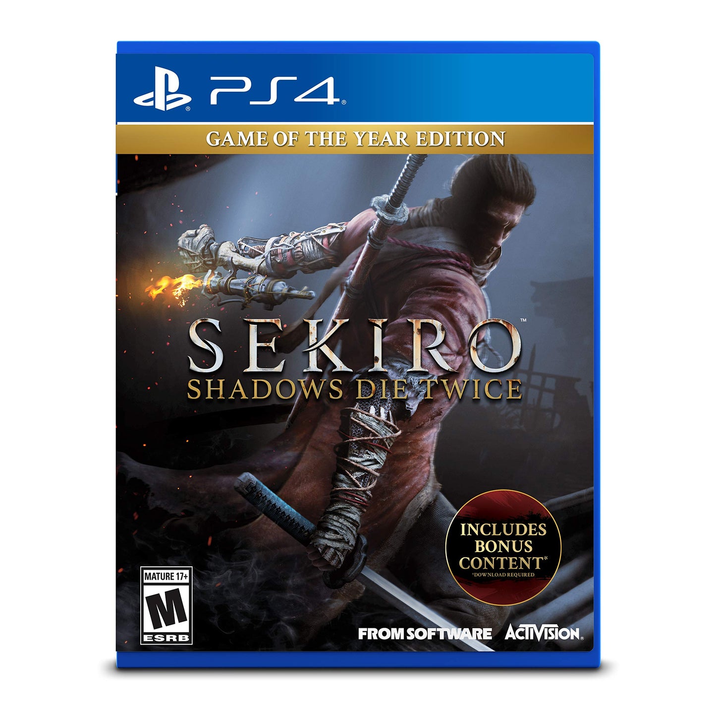 ACTIVISION Sekiro Shadows Die Twice PS4