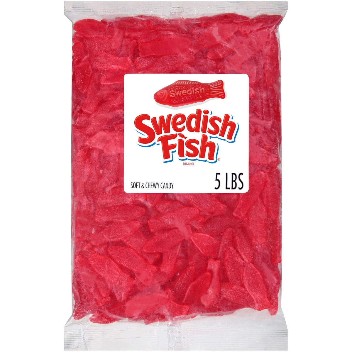 Swedish Fish Soft & Chewy Candy 5 lb