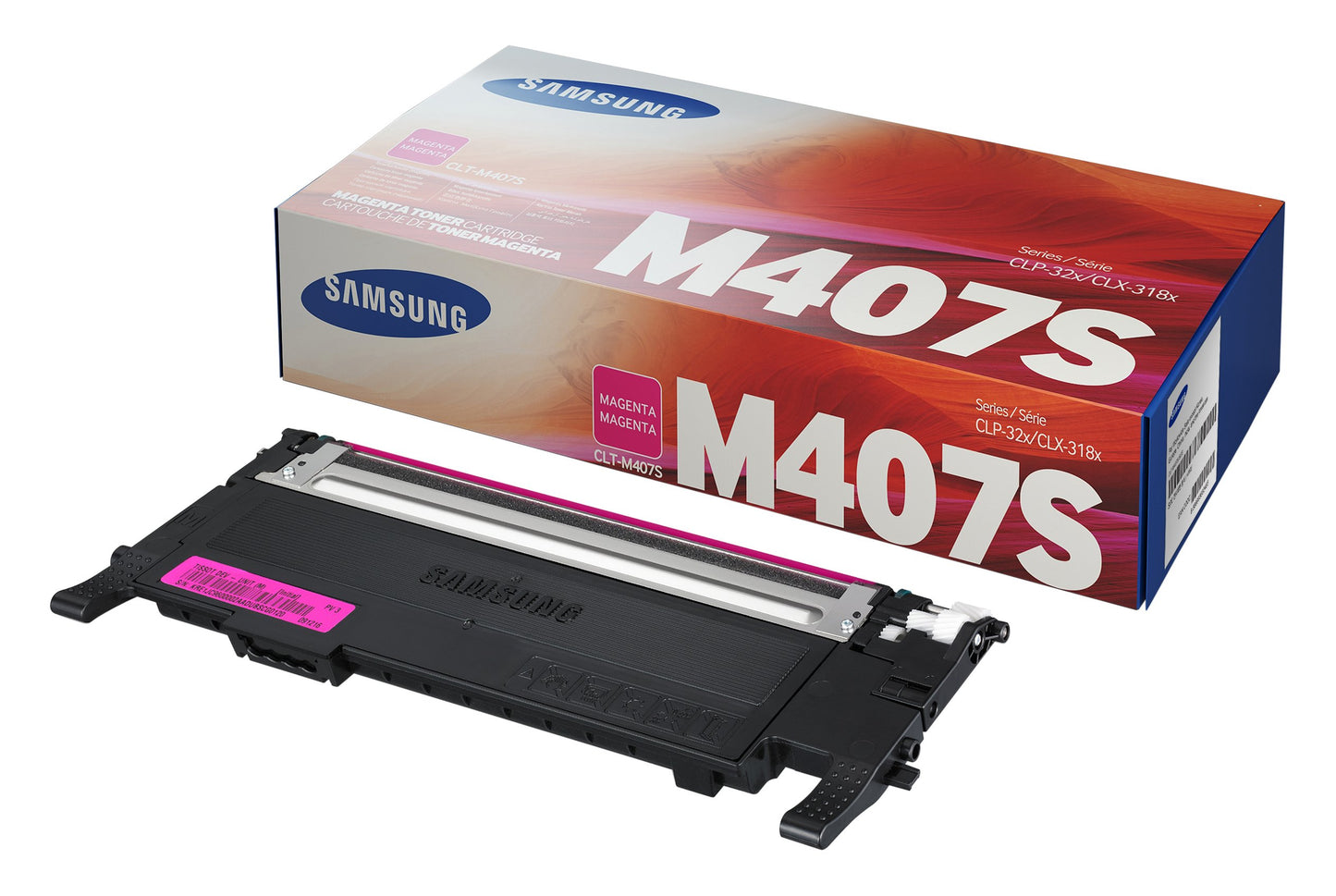 SAMSUNG OEM Toner Cartridge, Magenta, Yield 1,000