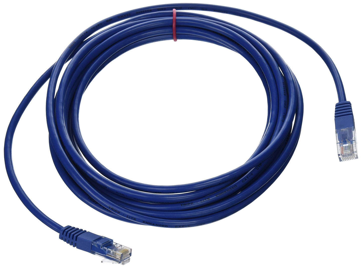 Tripp Lite Cat5e 350MHz Molded Patch Cable (RJ45 M/M) - Blue, 15-ft.(N002-015-BL)