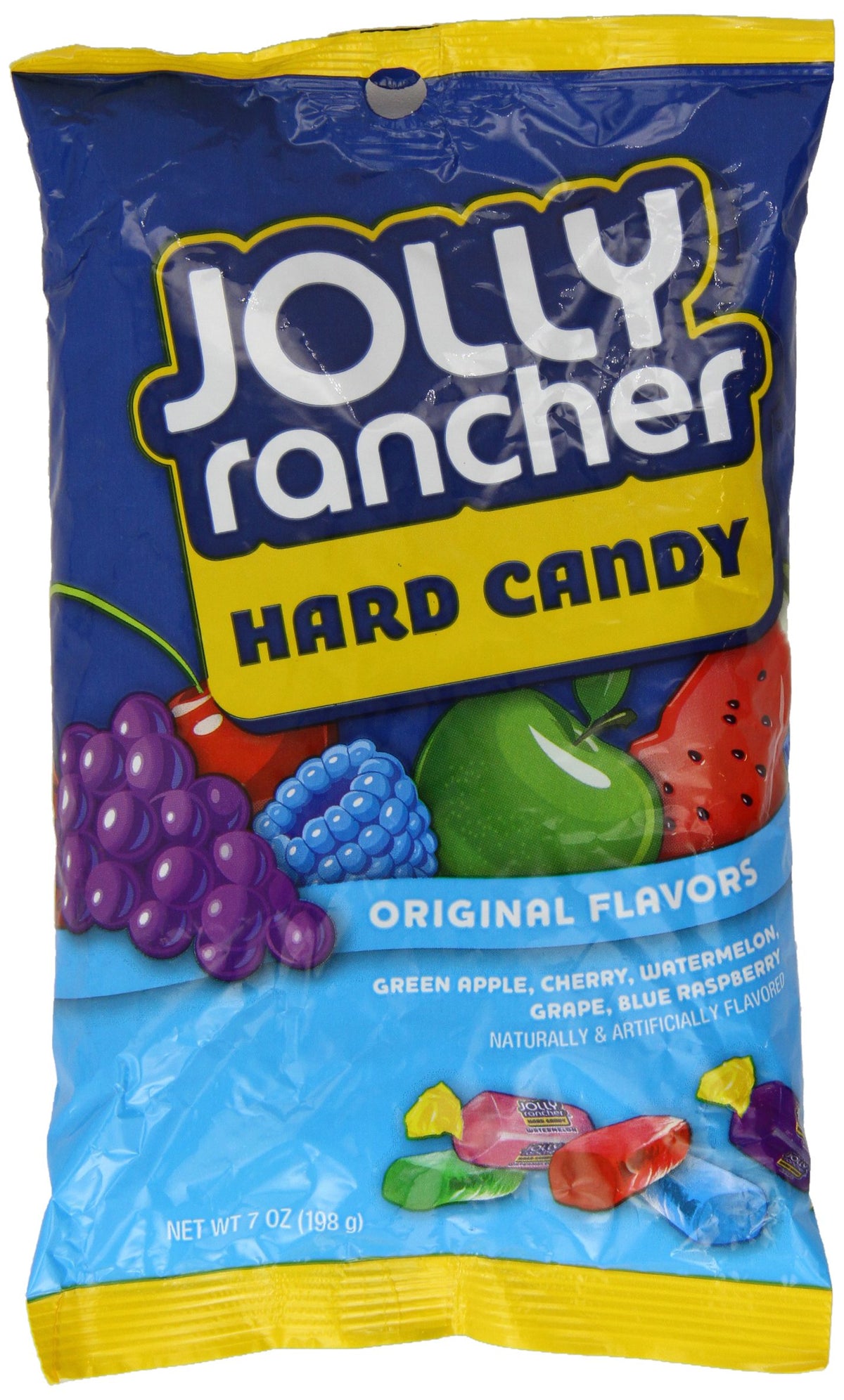 Jolly Rancher Hard Candy Original Flavors 7 oz (2 Pack)