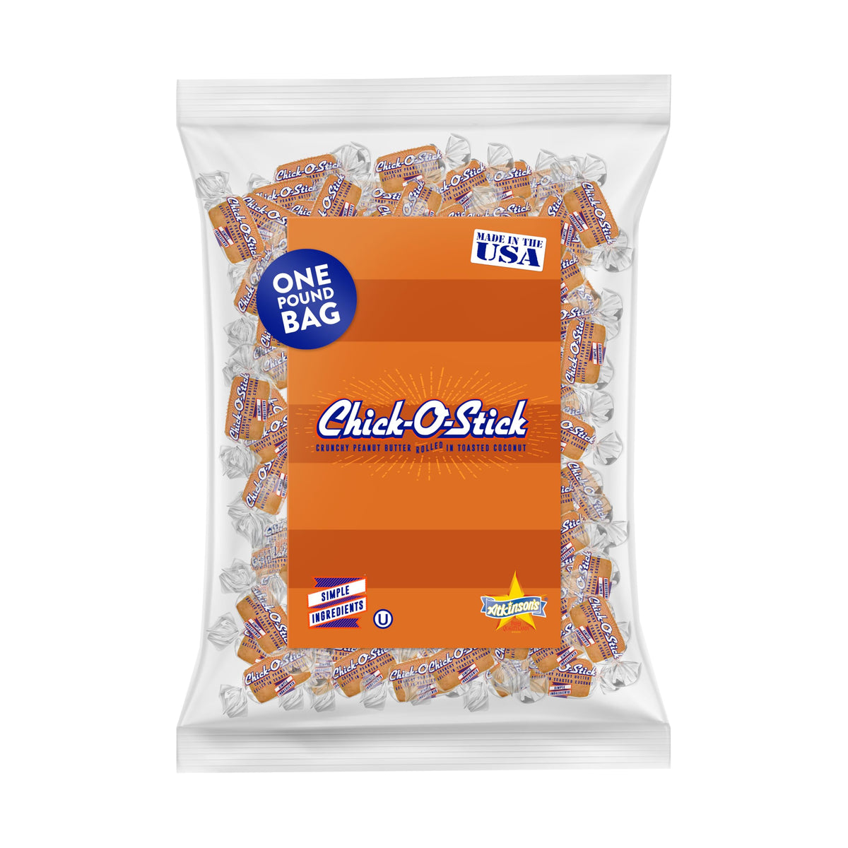 Chick-O-Stick Bag 48 Wrapped Sticks