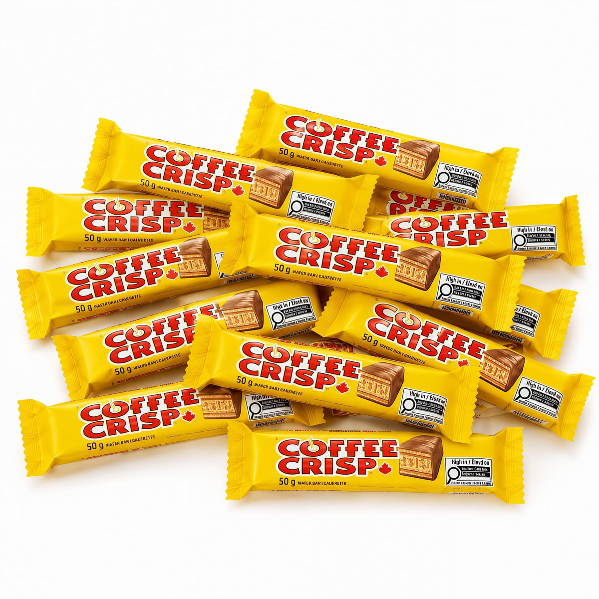King Size Crispy Coffee Candy Bars, 75g Each, Pack of 12, 2 Pound Bag