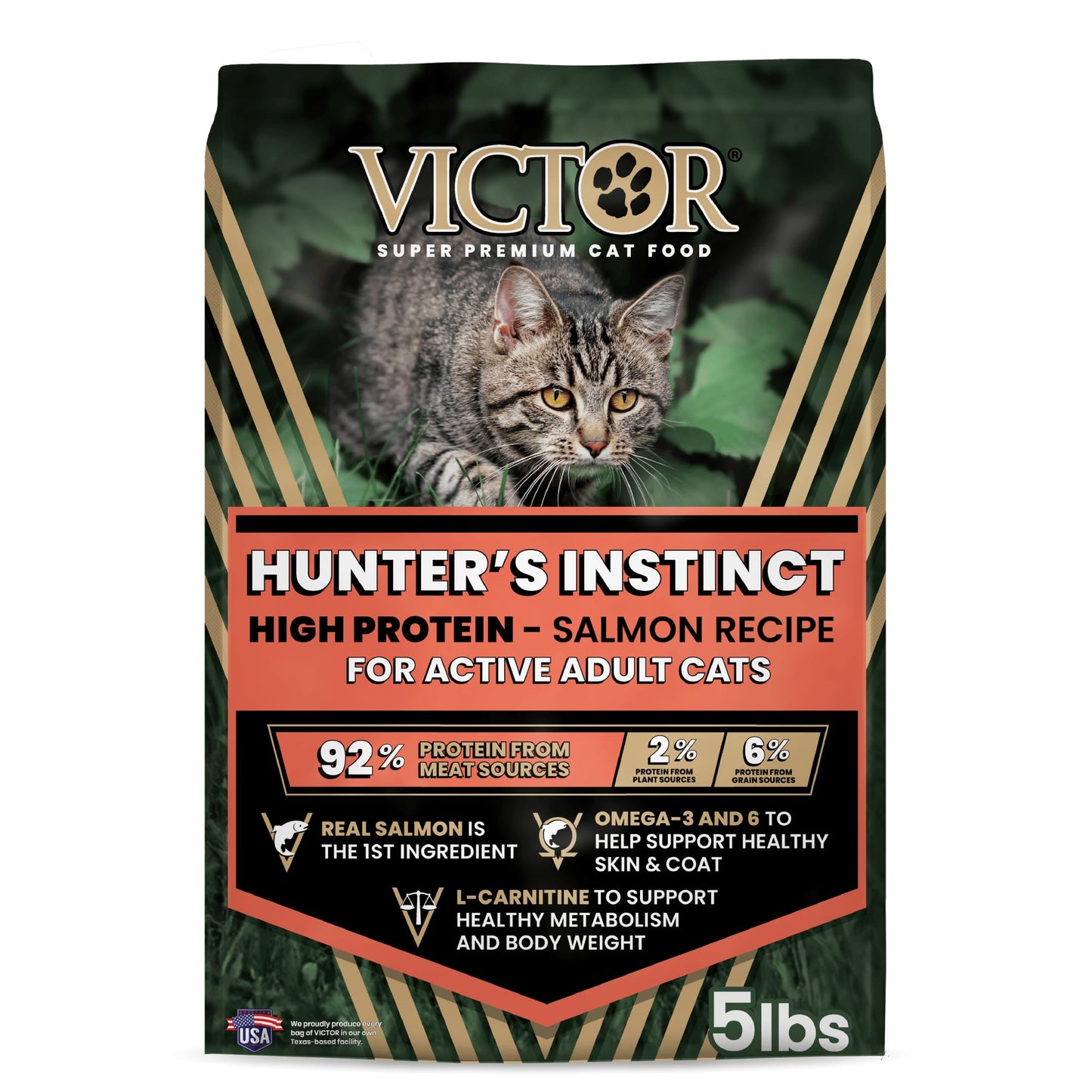 VICTOR Hunter's Instinct High Protein Salmon Recipe 5lb