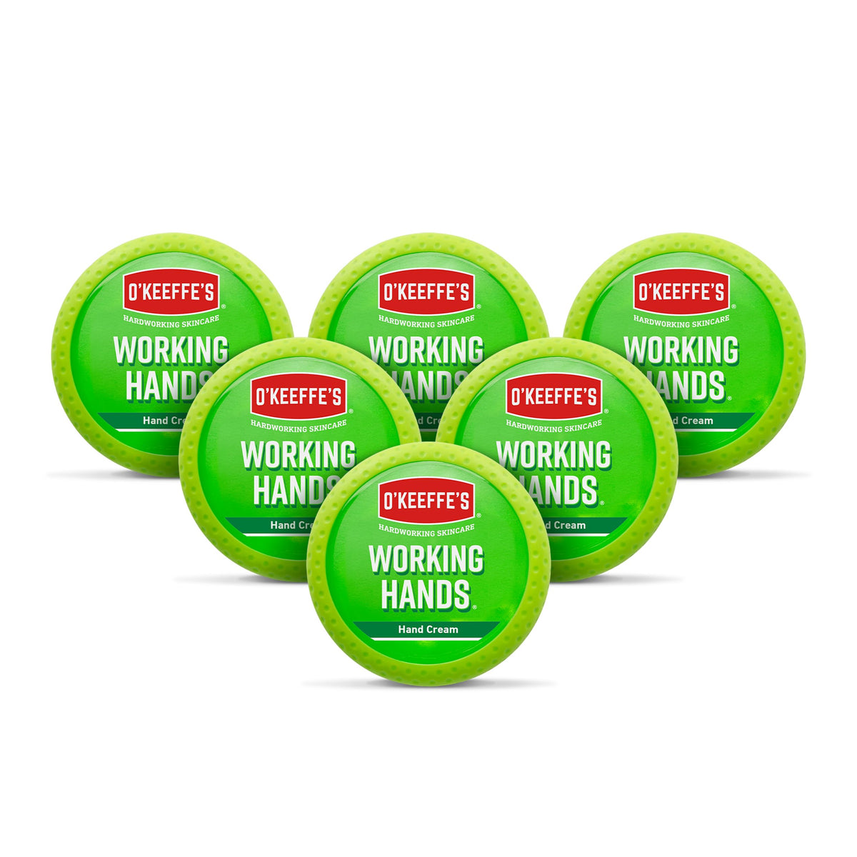 O'Keeffe's Working Hands Hand Cream Jar 3.2 oz 6 Pack