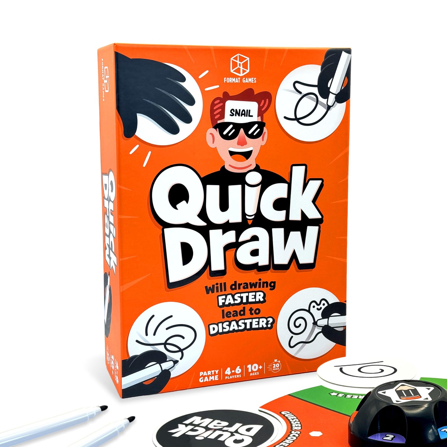 Format Quick Draw Party Game
