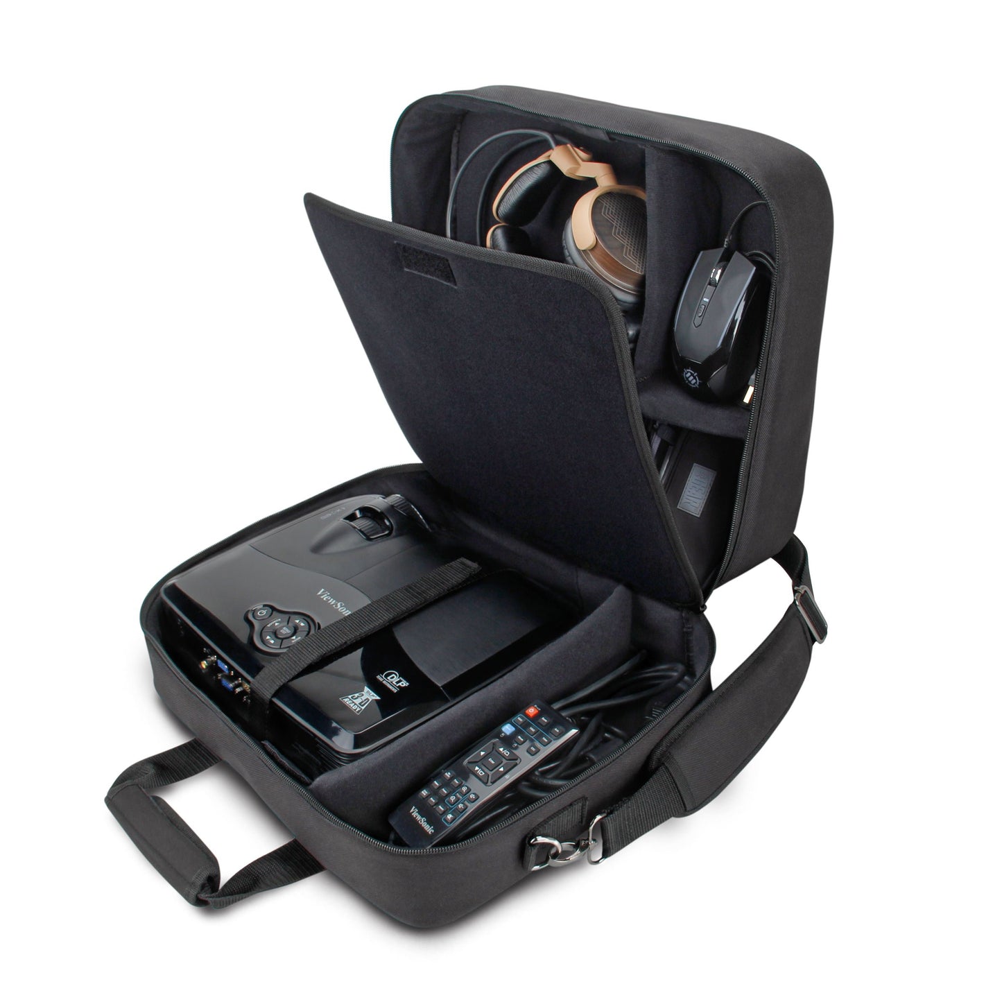 USA Gear Projector Carrying Case 15x12x3in