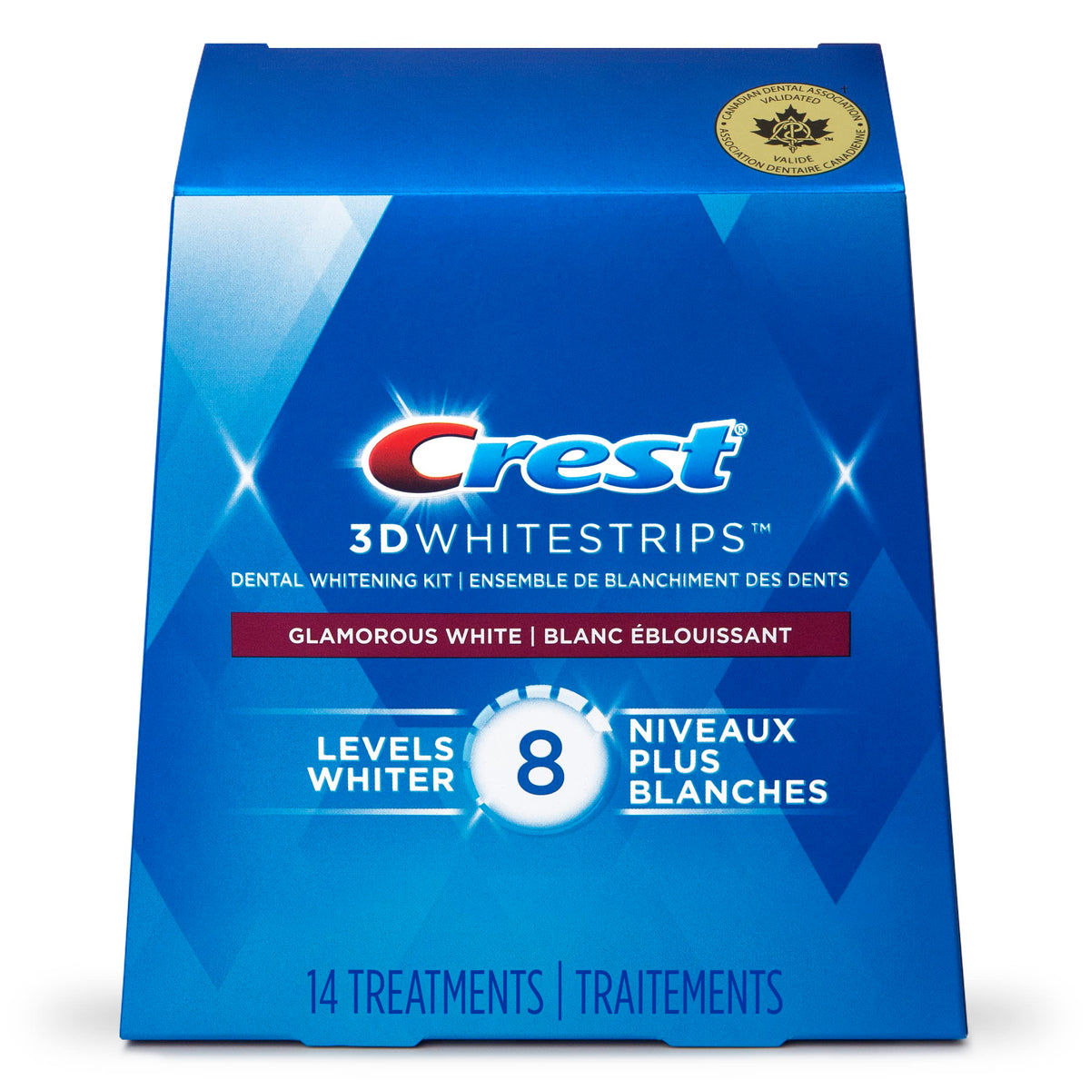 Crest 3D Whitestrips Glamorous White 14 Treatments