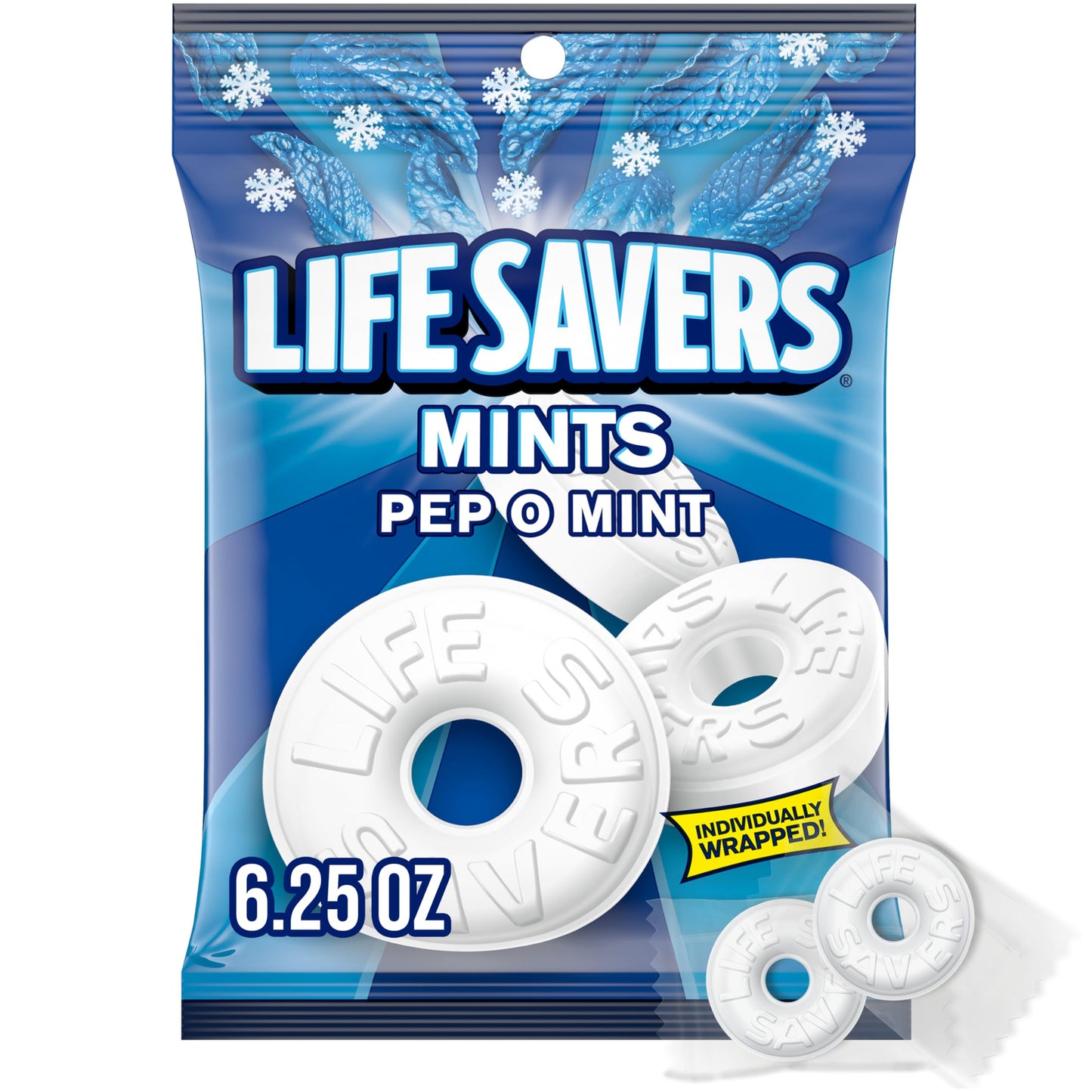 Life Savers Pep O Mint Mints 6.25 oz (12 Pack)