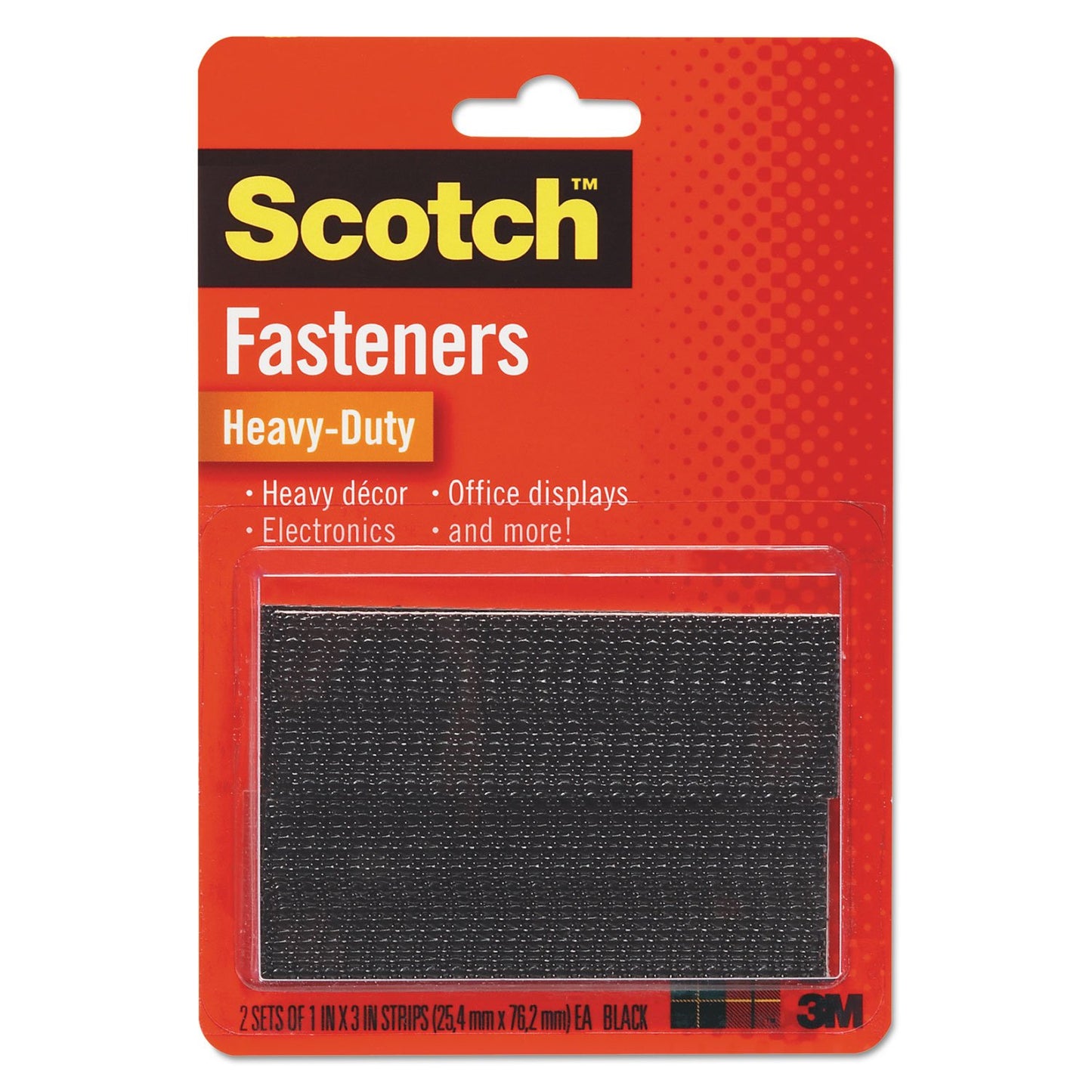 FASTENER,ALLWEATH,1X3,BK