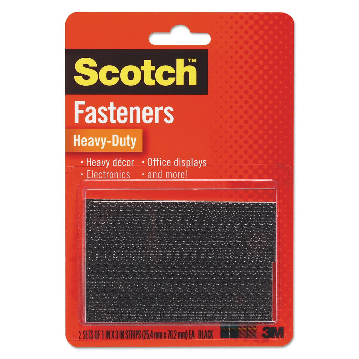 FASTENER,ALLWEATH,1X3,BK