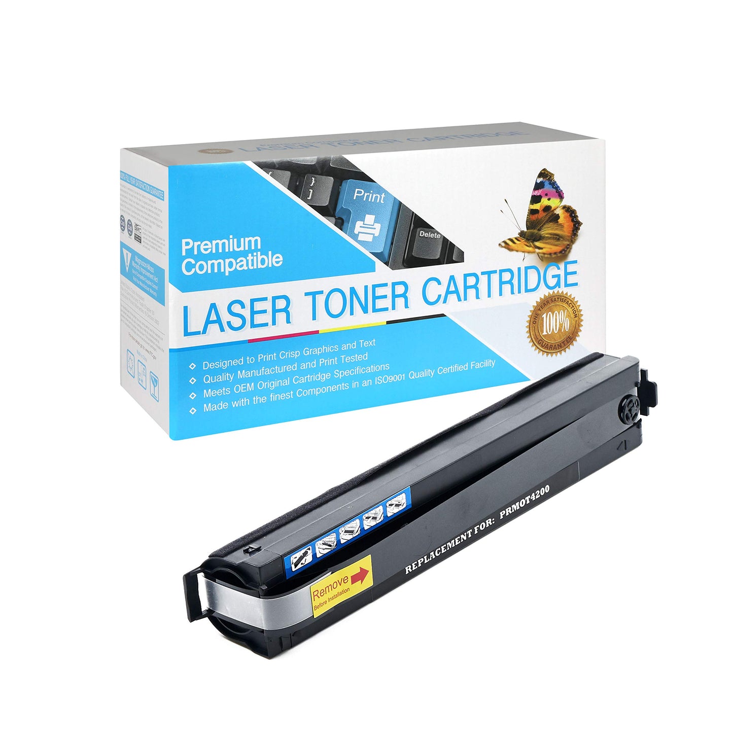 SuppliesOutlet Toner Cartridge for Okidata B4200 42103001 Black 1 Pack