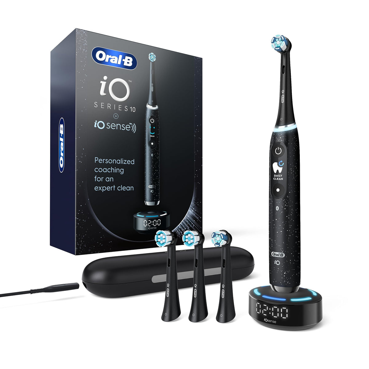 Oral-B iO10 Ultimate Clean Electric Toothbrush, Black