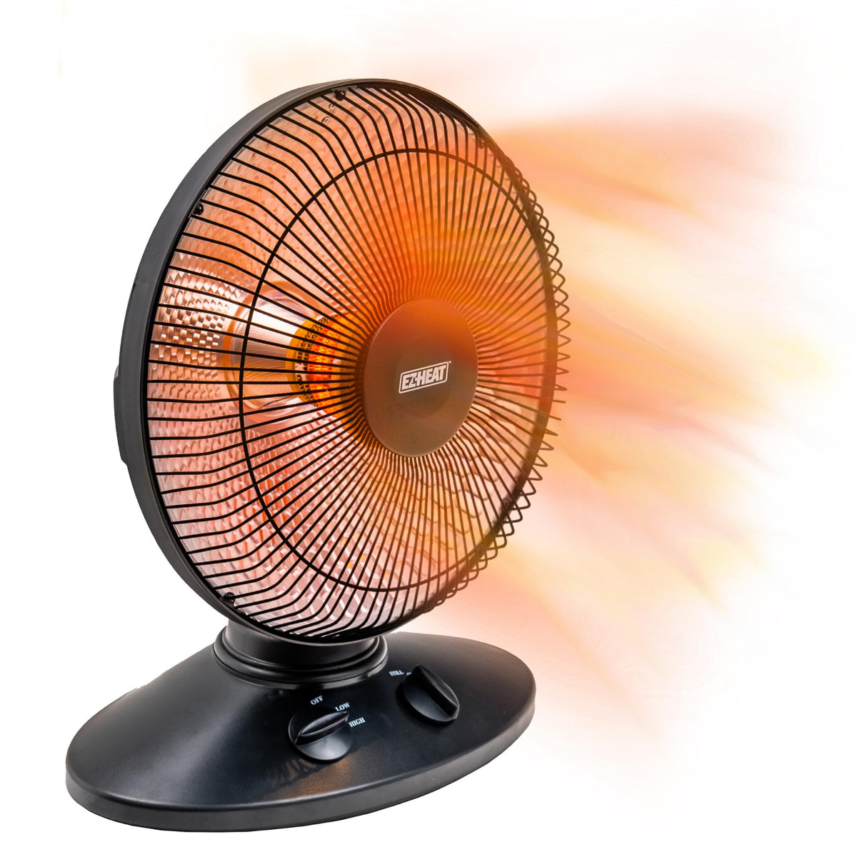 EZ-HEAT 1,000W Parabolic Space Heater MT-BFGD-8C