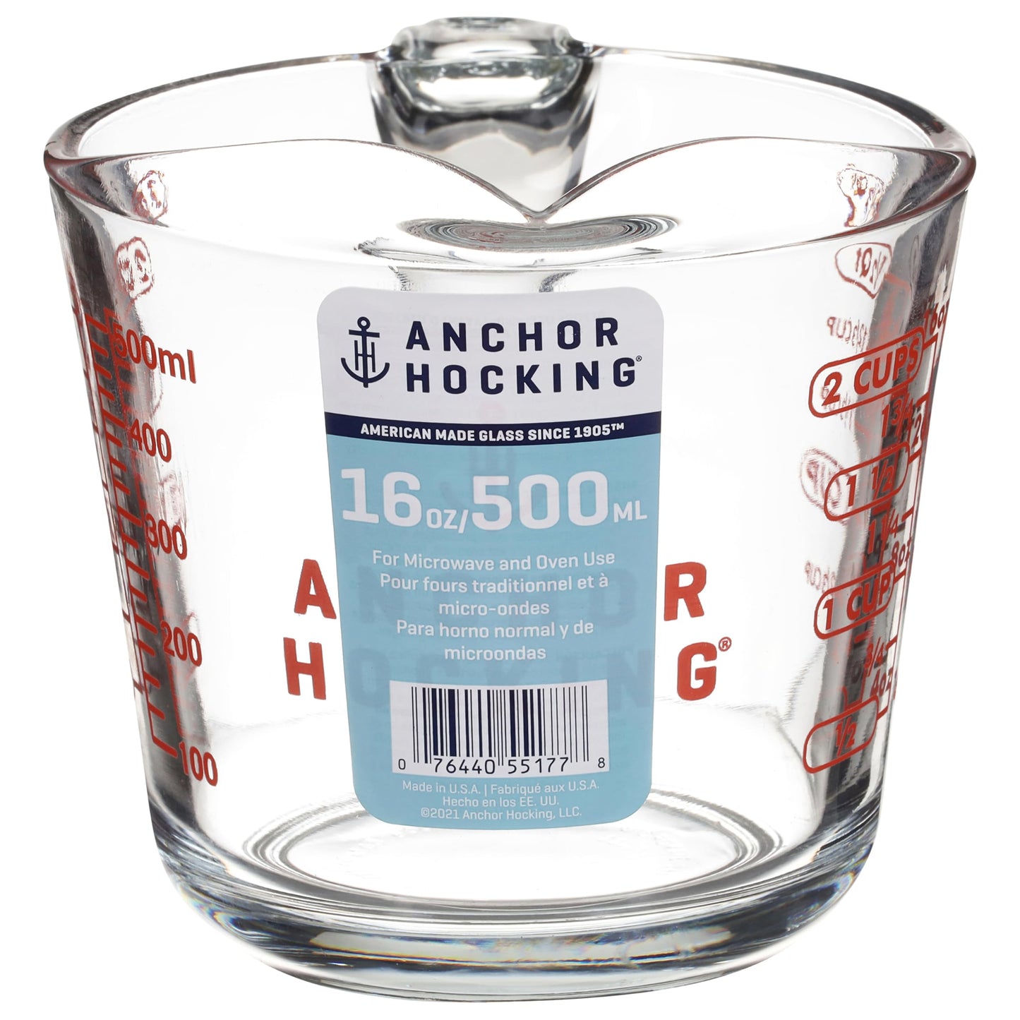 Anchor Hocking 81575L11 Mixing Bowl, 2.5 quart, Clear