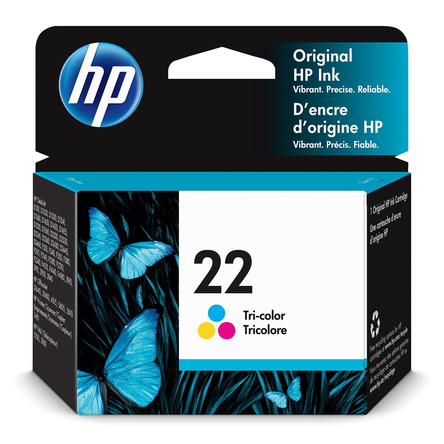 HP 22 Tricolor Ink Cartridge
