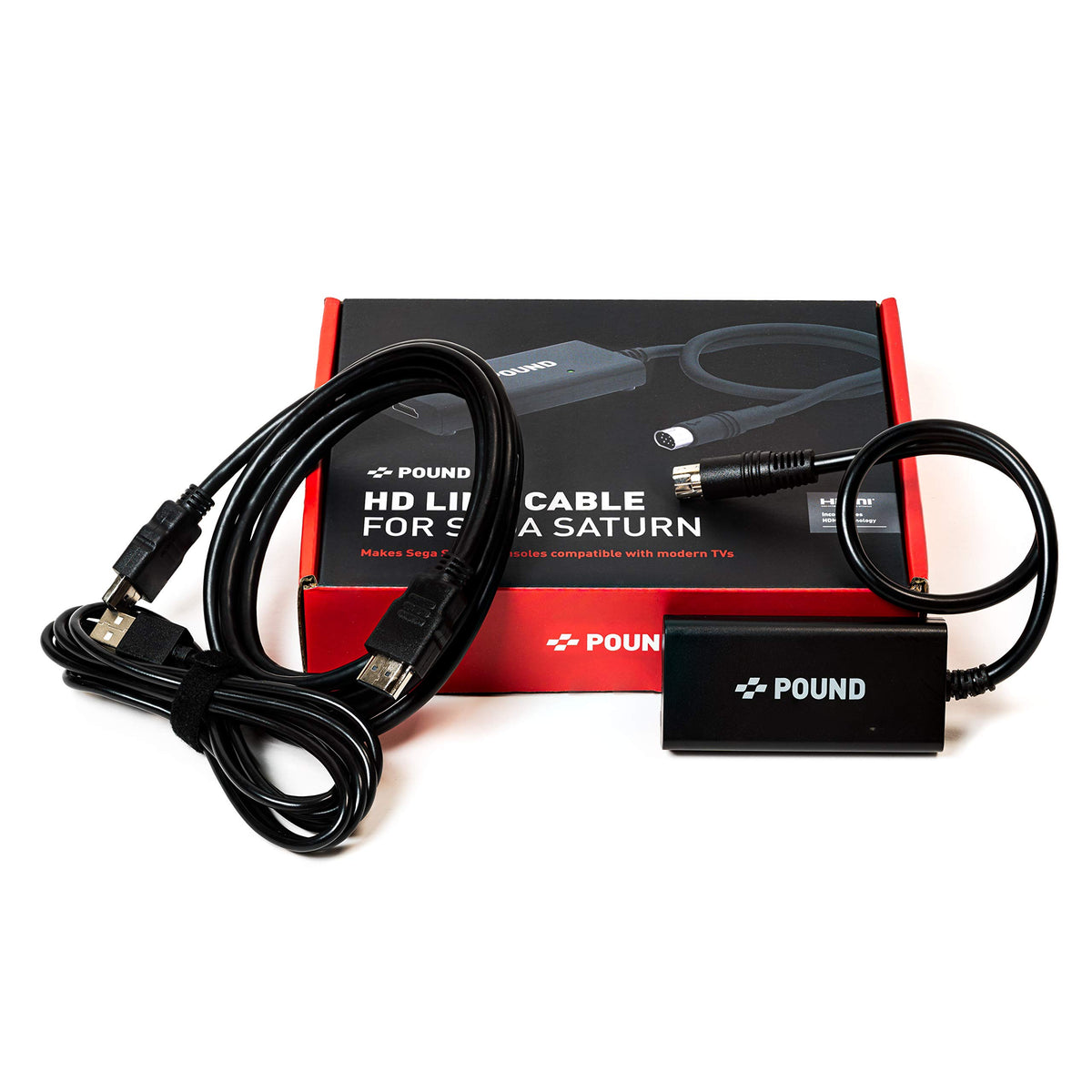 POUND HDMI HD Link Cable for Sega Saturn