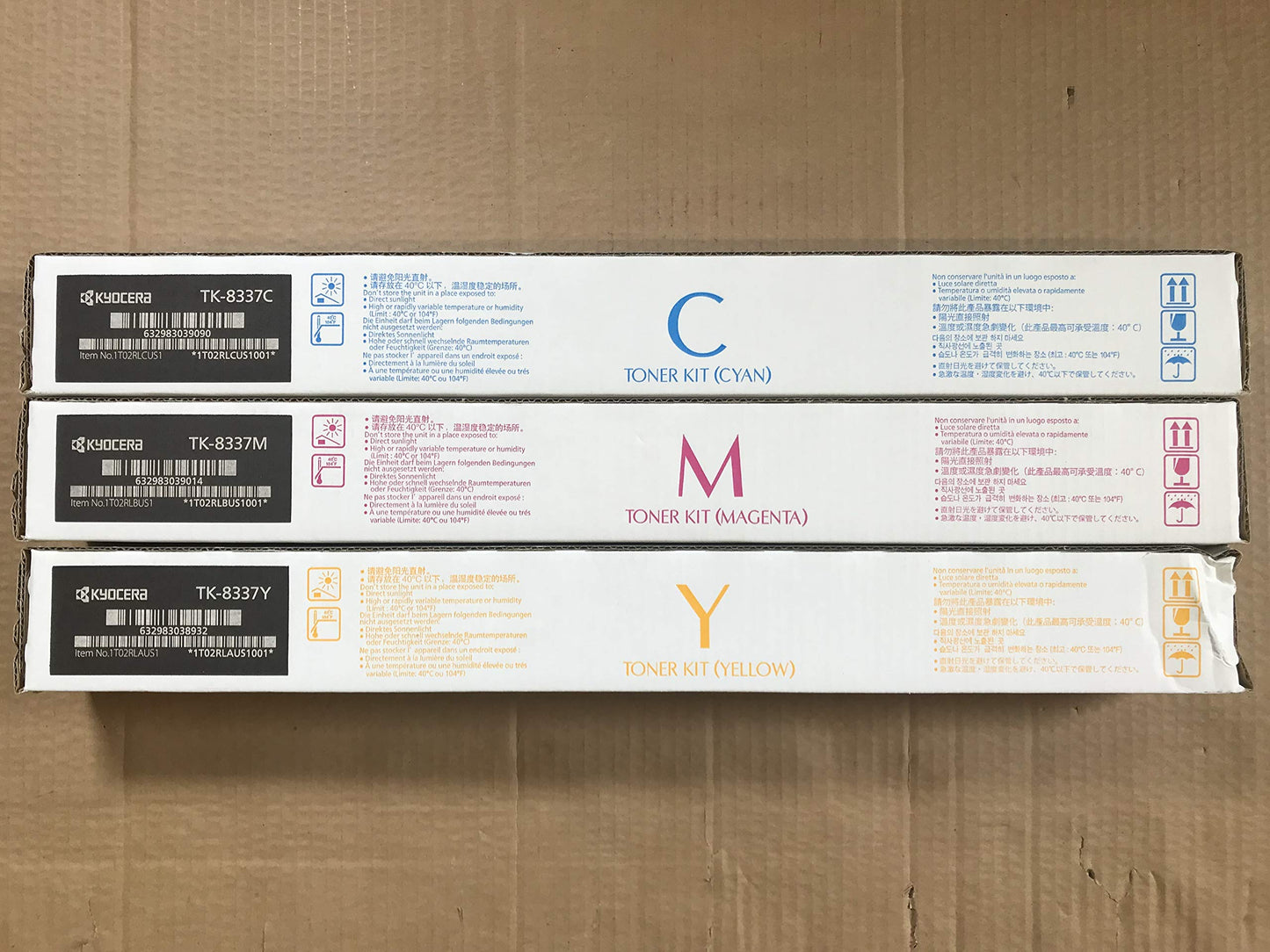 KYOCERA 1T02RLBUS0 Model TK-8337M Magenta Toner Cartridge for use TASKalfa 3252ci and 3253ci Color Multifunction Printers, Up to 15000 Pages Yield at 5% Average Coverage