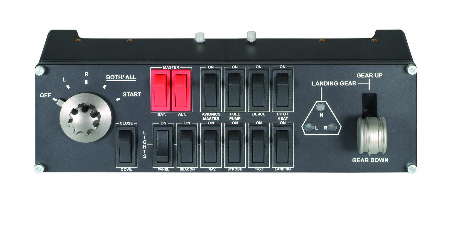 Logitech G Saitek Pro Flight Switch Panel 945-000030 (Renewed)
