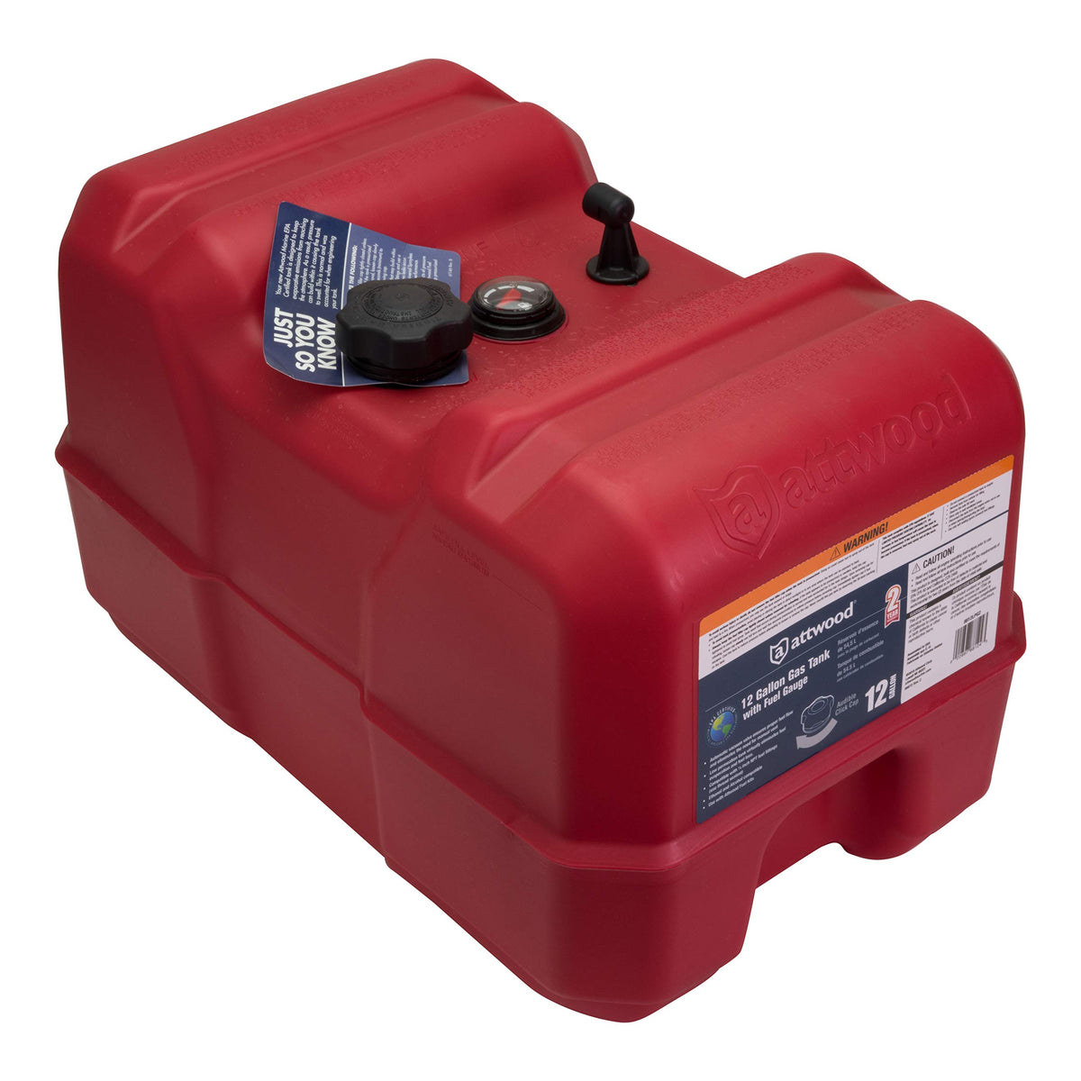 Attwood 12 Gallon Marine Fuel Tank 8812LPG2